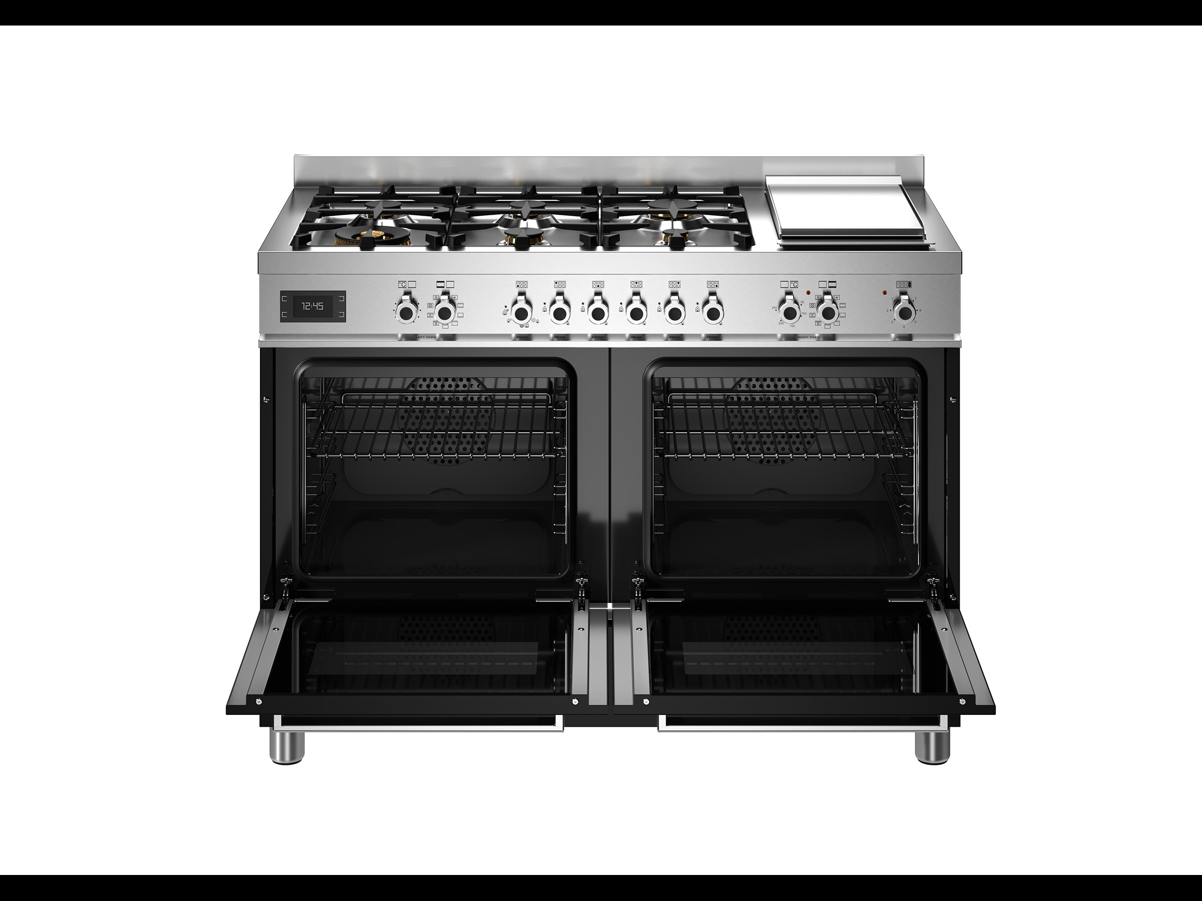 ΚΟΥΖΙΝΑ BERTAZZONI PRO126G2ENET | ΦΟΥΡΝΟΙ ΗΛΕΚΤΡΙΚΟΙ | ΕΣΤΙΕΣ ΑΕΡΙΟΥ ΚΑΙ grill Teppanyaki 2